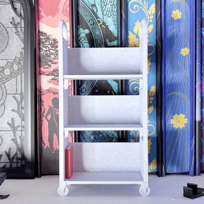3D Printed Mini TBR Cart | Book Lover Shelf Decor | Tiny Book Cart | Reading Tracker Decor | Bookish Gift