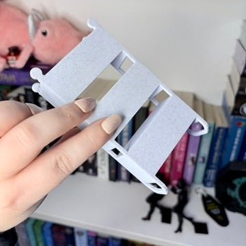 3D Printed Mini TBR Cart | Book Lover Shelf Decor | Tiny Book Cart | Reading Tracker Decor | Bookish Gift