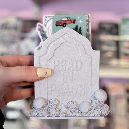 3D Printed Tombstone Bookmark Holder
