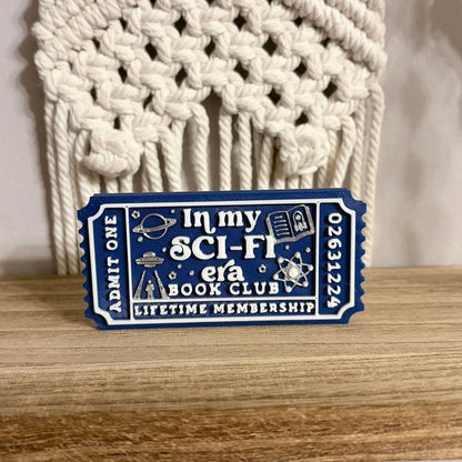 3d Printed Shelf Trope Ticket - In My Sci-Fi Era