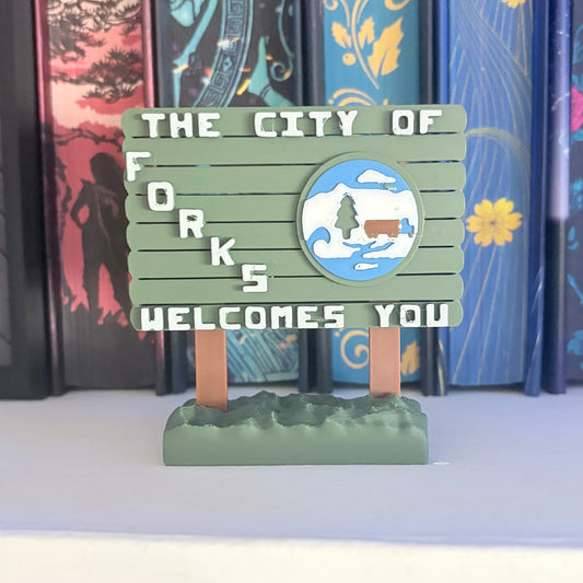 3d Printed Forks, Wa Twilight Inspired Sign
