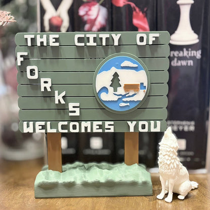 3d Printed Forks, Wa Twilight Inspired Sign