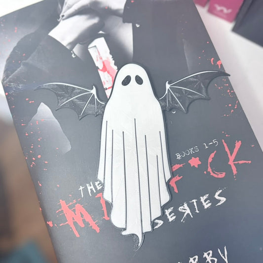3d Printed Bat Boy Ghost Bookmark