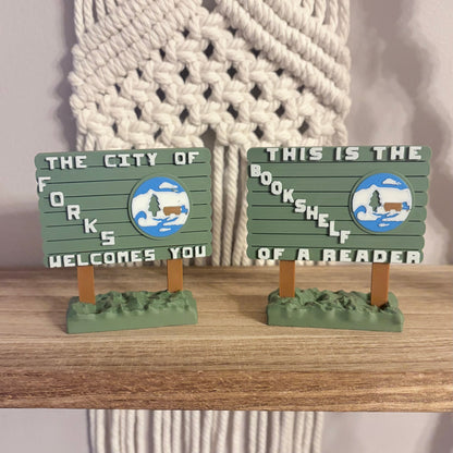 3d Printed Forks, Wa Twilight Inspired Sign