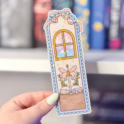 Fantasyland Window Die-Cut Sparkle Bookmark