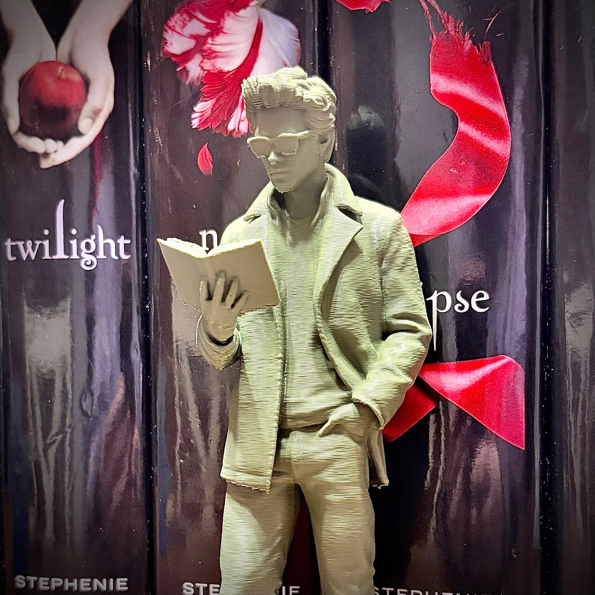 Vampire from WA Inspired 3d Printed Bookshelf Decor