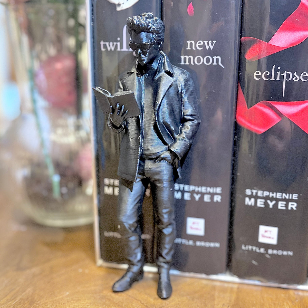 Vampire from WA Inspired 3d Printed Bookshelf Decor