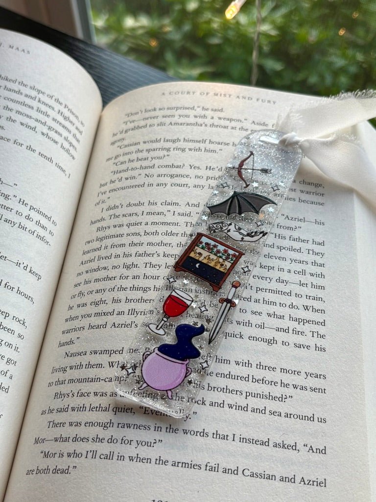 ACOTAR Symbols Acrylic Bookmark