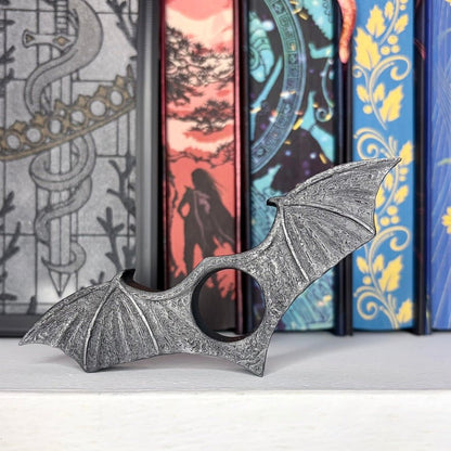 Black Wings 3d Printed Thumb Book Holder