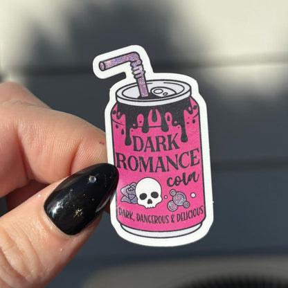 Bookish Soda Tropes Stickers Bundle - Crushed Glitter Finish - 4 Stickers