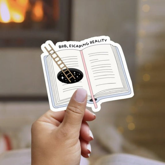 BRB, Escaping Reality Sticker