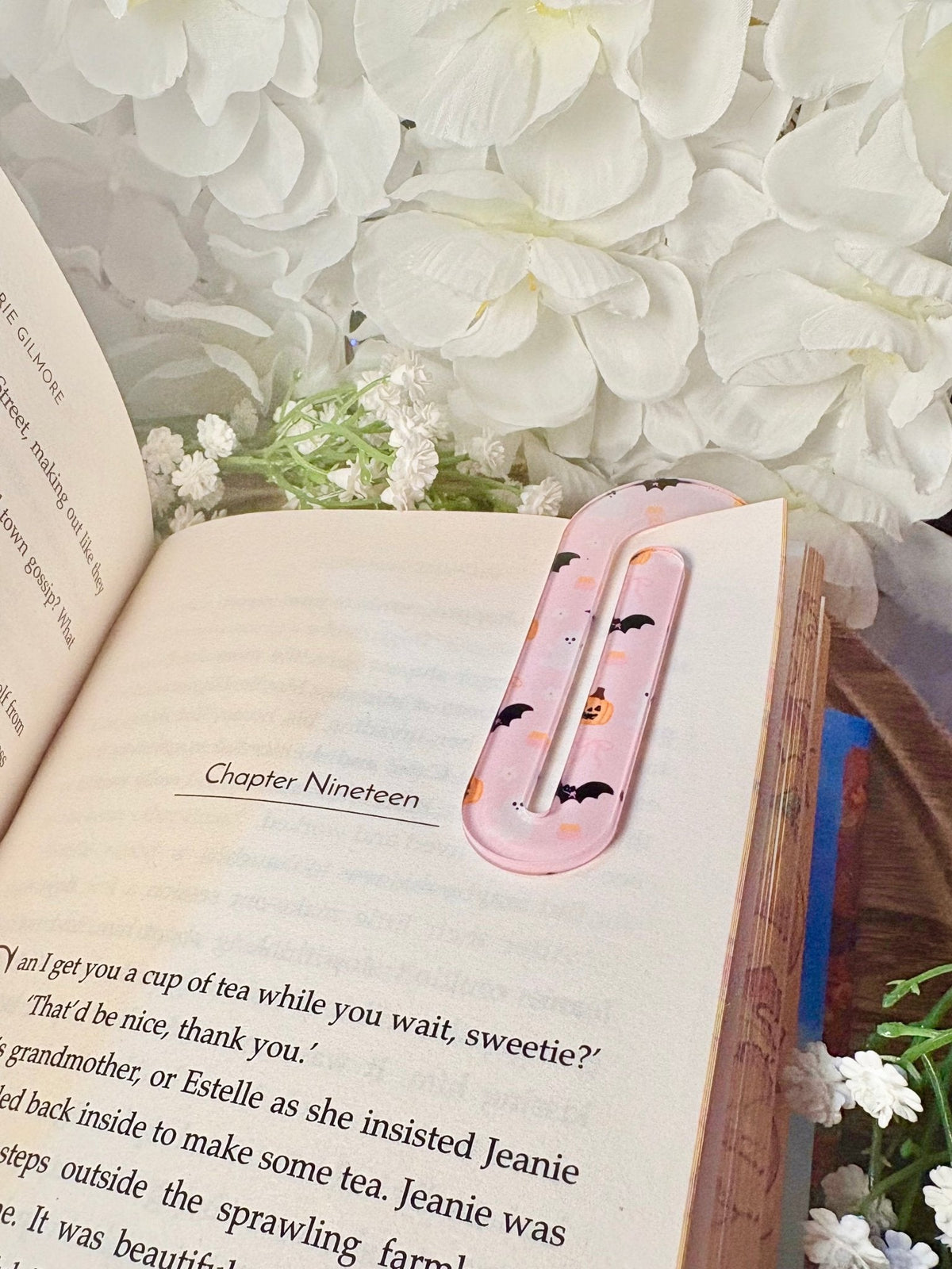 Dark Romance Symbols Jumbo Acrylic Paperclip Sublimated Bookmark – Bookish Page Holder