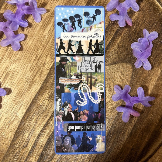 Life and Death Brigade Collage Bookmark