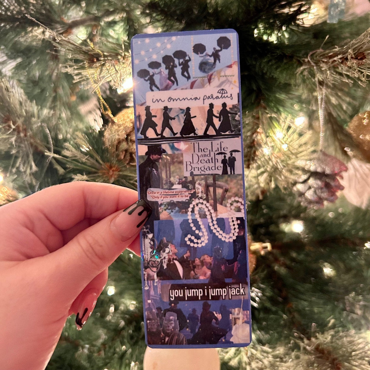 Life and Death Brigade Collage Bookmark
