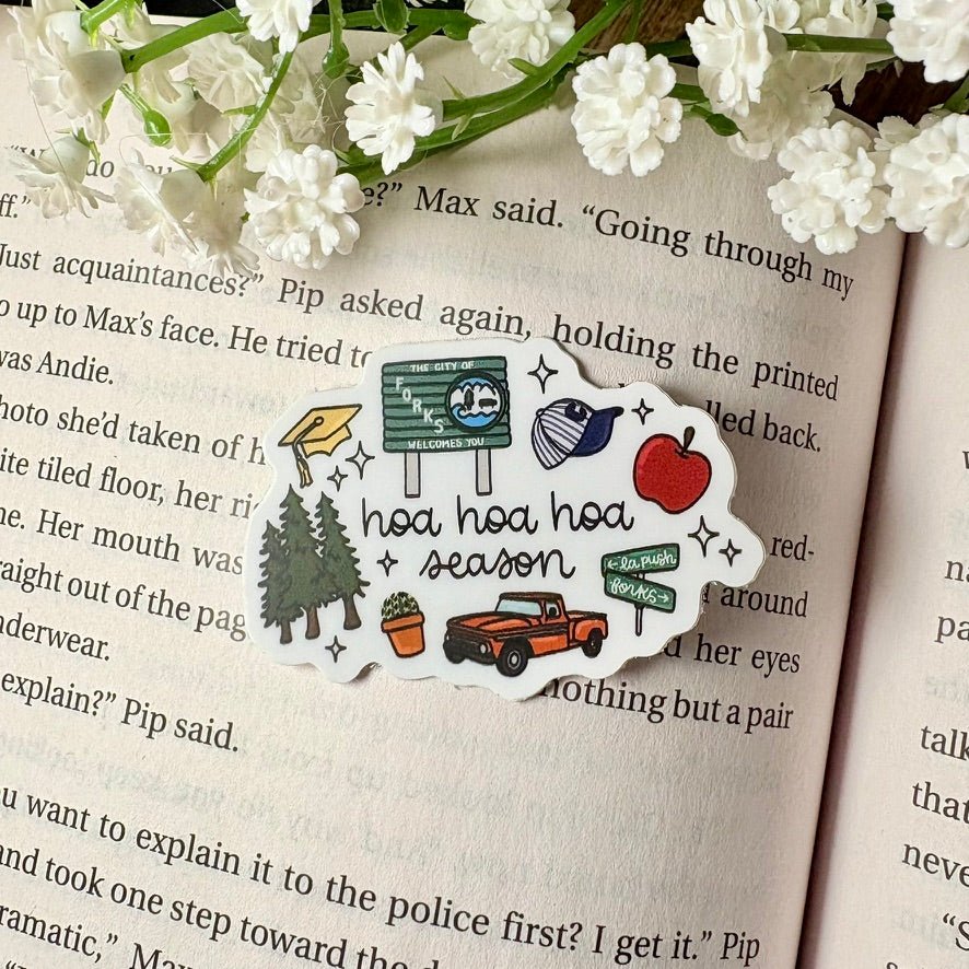 Hoa Hoa Hoa Season Symbols 2 inch Matte Sticker