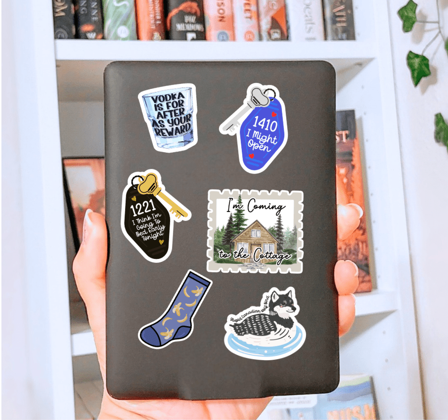 Hockey Romance Heated Rivals Inspired Sticker Bundle Sticker