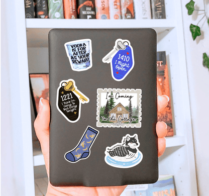 Hockey Romance Heated Rivals Inspired Sticker Bundle Sticker