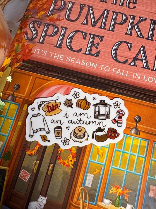 I am an Autumn Sticker