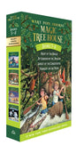 Magic Tree House Books 5-8 Boxed Set: Night of the Ninjas; Afternoon on the Amazon; Sunset of the Sabertooth; Midnight on the Moon
