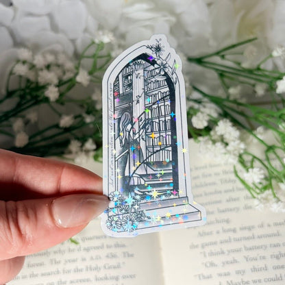 Ink and Imagination Portal to Magic Hand Drawn Sticker