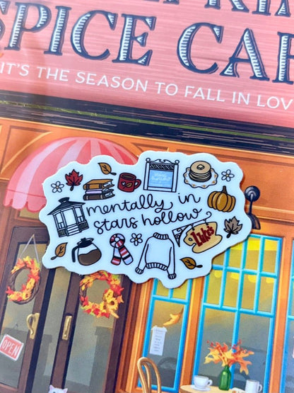Mentally in Stars Hollow Sticker