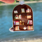 Princess Bookshelf Keychain