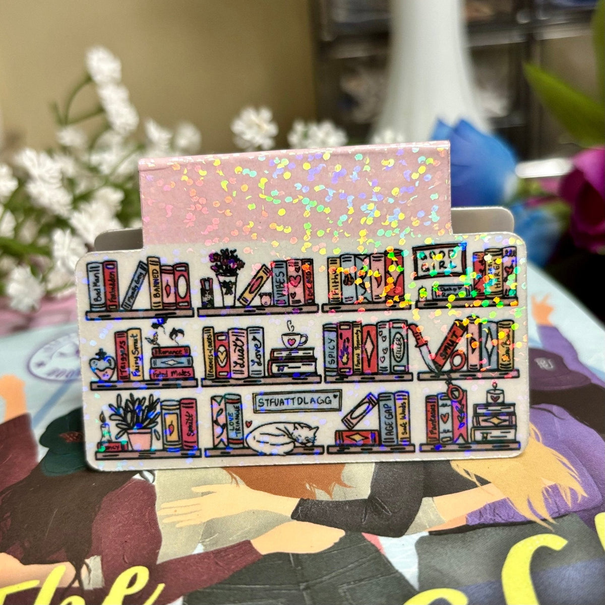 Smut Bookshelf Magnetic Bookmark
