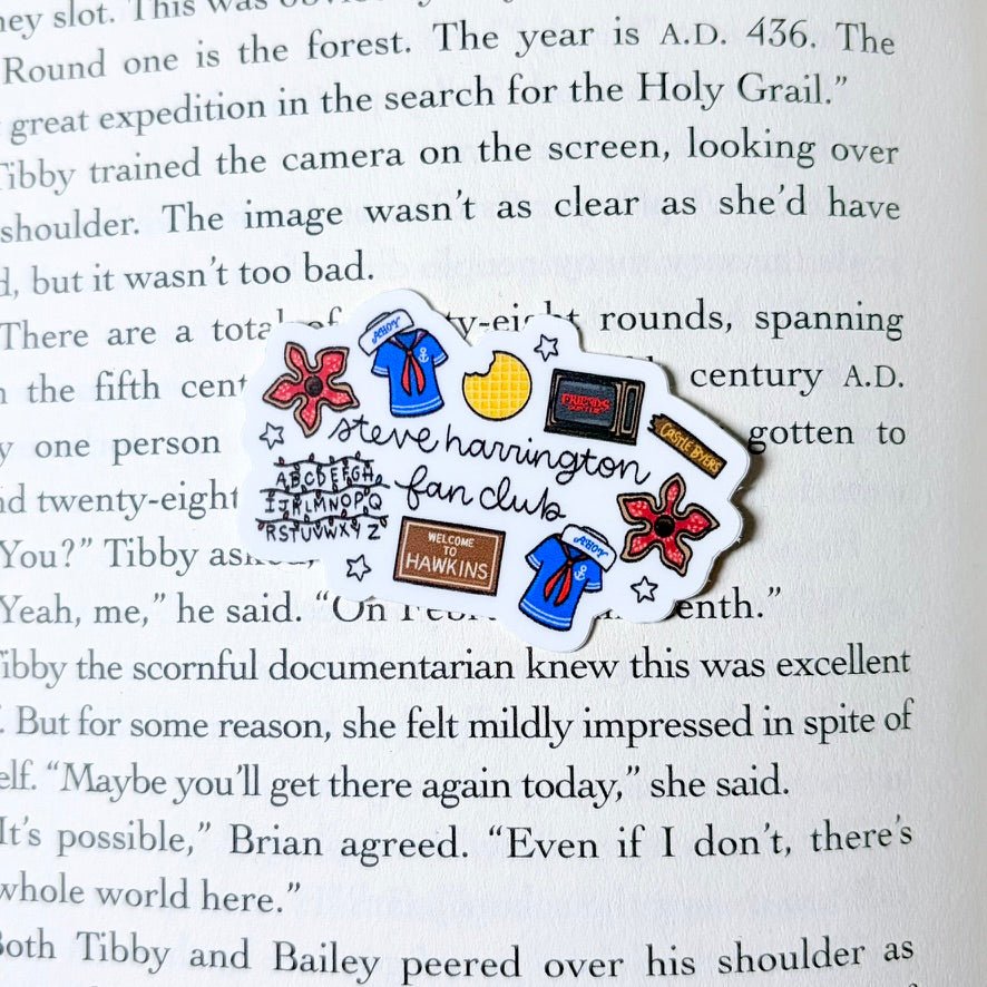 Steve Harrington Fan Club 2-inch Matte Sticker