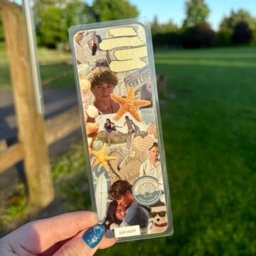 The Summer I Turned Pretty Inspired Collage Dual-Sided Cardstock Bookmark