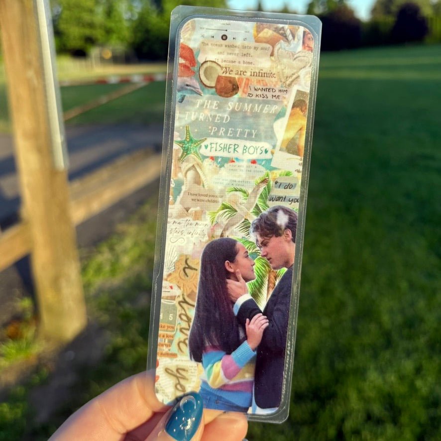 The Summer I Turned Pretty Inspired Collage Dual-Sided Cardstock Bookmark