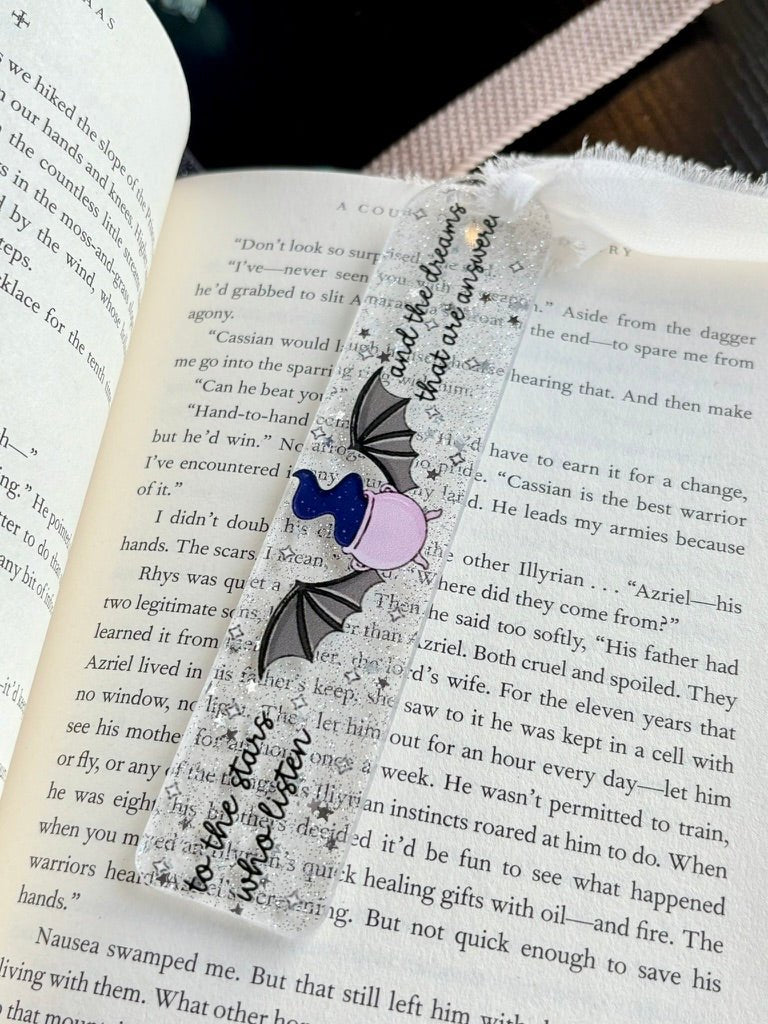 To The Stars Who Listen Acrylic Bookmark