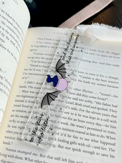 To The Stars Who Listen Acrylic Bookmark