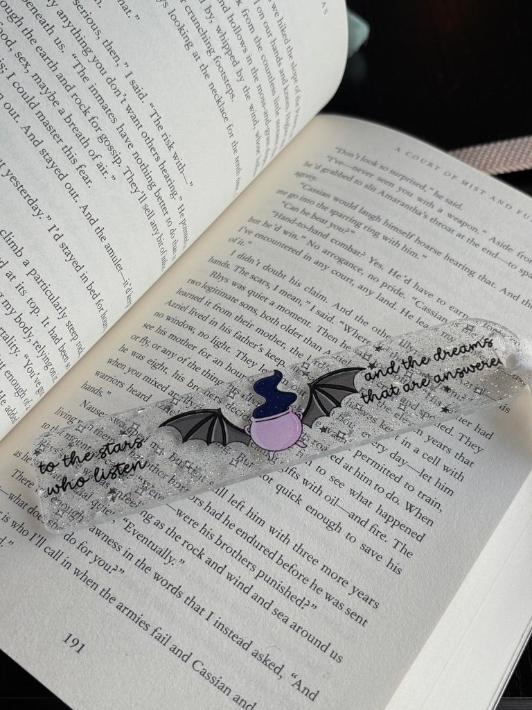 To The Stars Who Listen Acrylic Bookmark