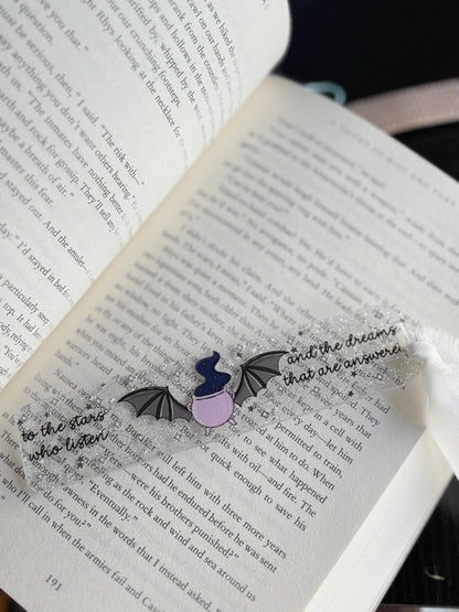 To The Stars Who Listen Acrylic Bookmark