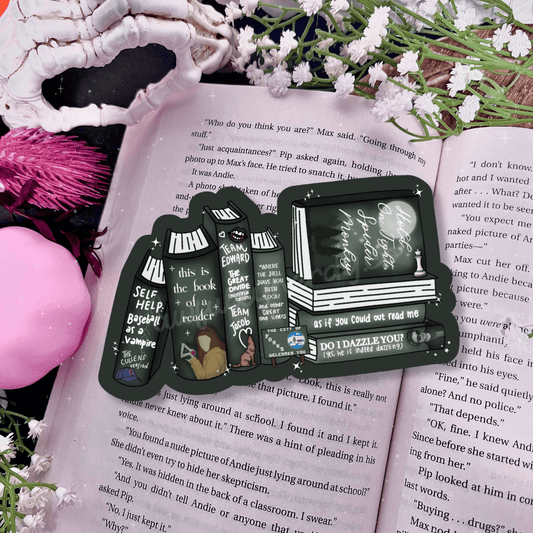 Twilight Books and Quotes Inspired Cardstock Bookmark